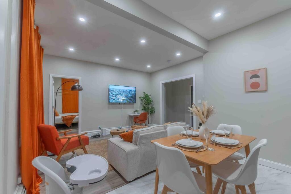 ニューアークPumpkin Premise By Airport, 5 Beds, Sleeps 8, Book 7 Days, Get 20 Percent Offアパートメント エクステリア 写真